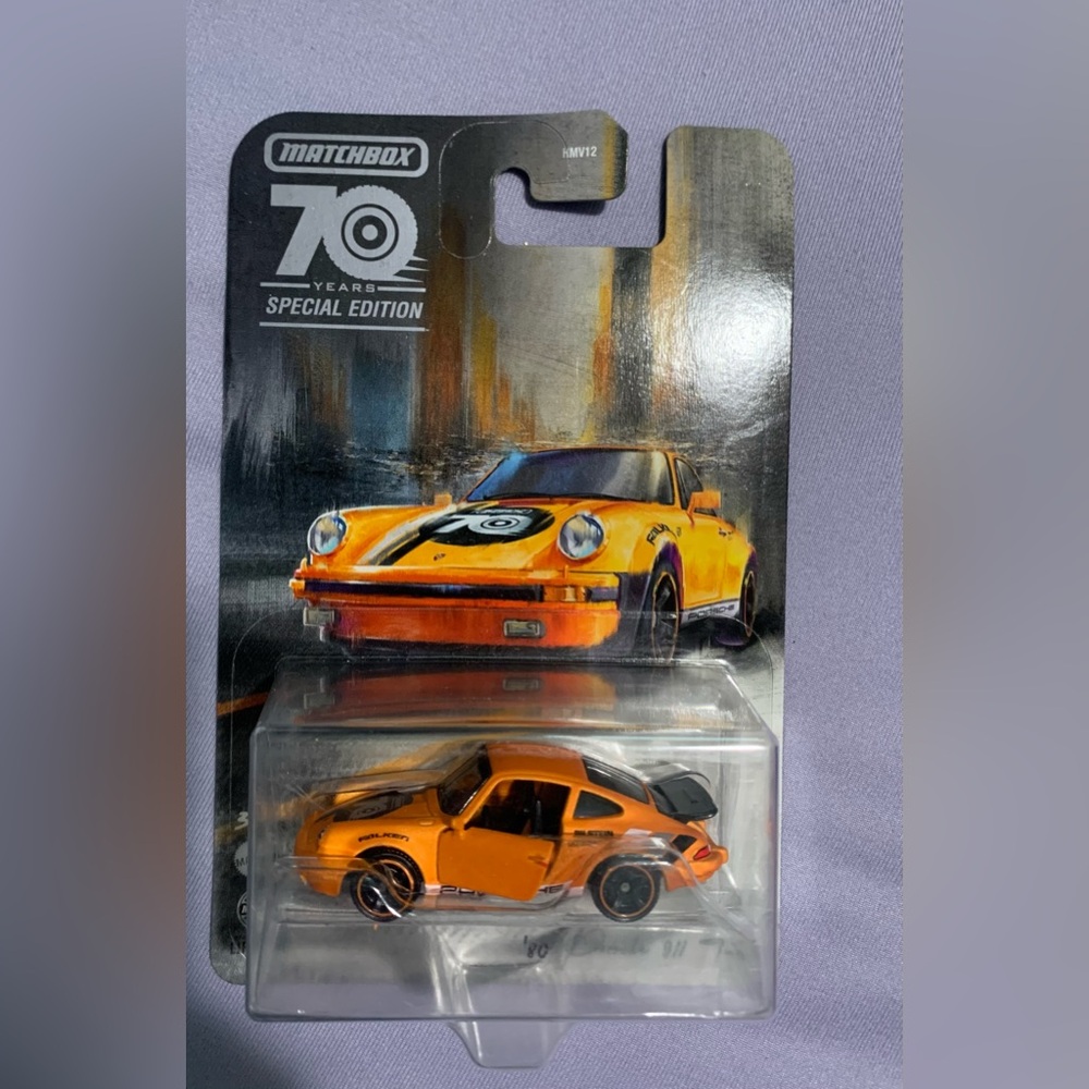 Matchbox 70th Anniversary Moving Parts '80 Porsche 911 Turbo.